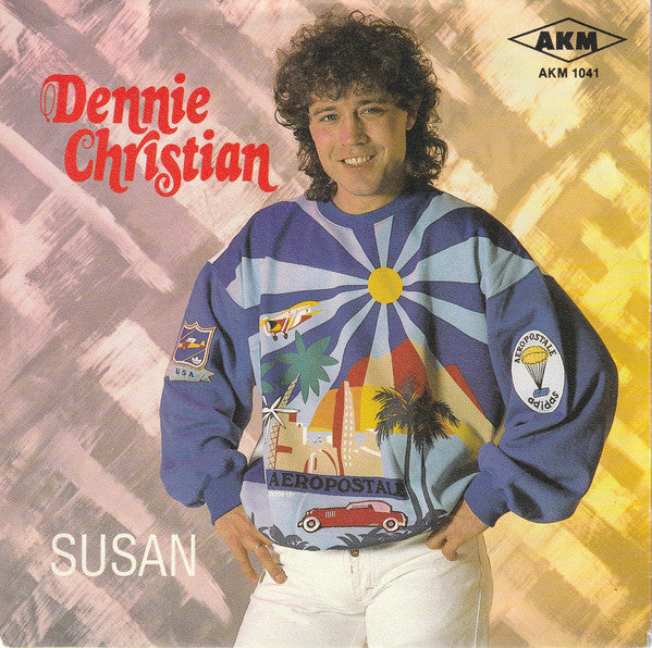 Dennie Christian - Susan Vinyl Singles Vinyl Very Good (VG) <br> Hoes Good Plus (G+)