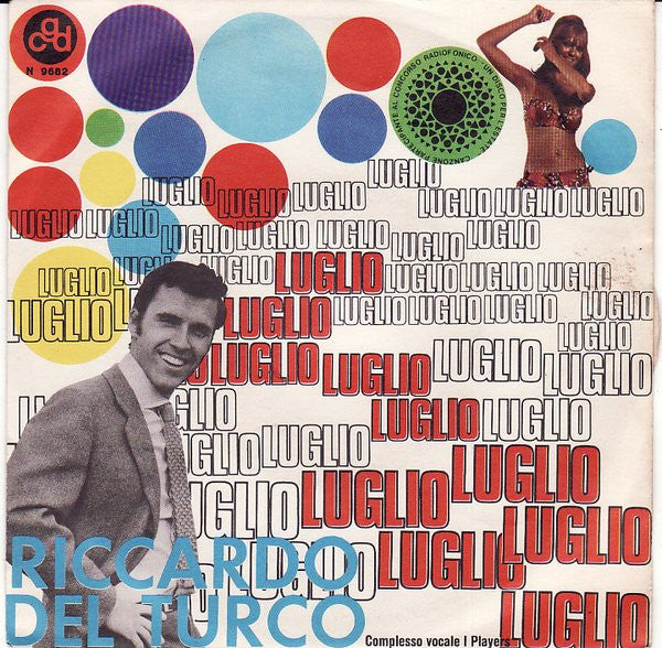 Riccardo Del Turco - Luglio Vinyl Singles