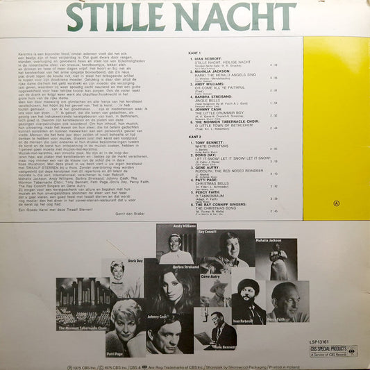 Various - Stille Nacht (LP) Vinyl LP Vinyl Zeer Goed / Hoesje Goed "VINYLSINGLES.NL"