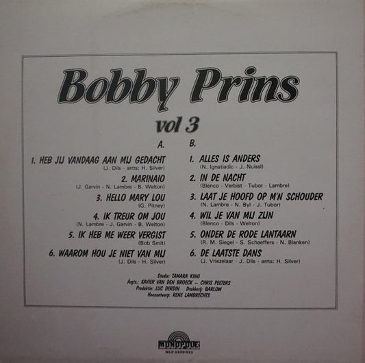 Bobby Prins - Bobby Prins Vol. 3 (LP)