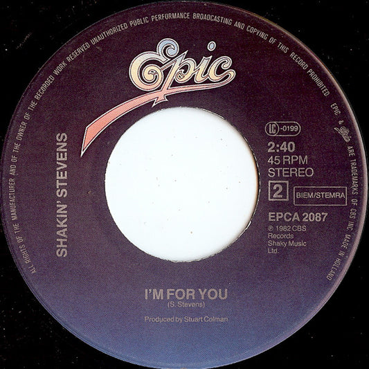 Shakin' Stevens - Shirley