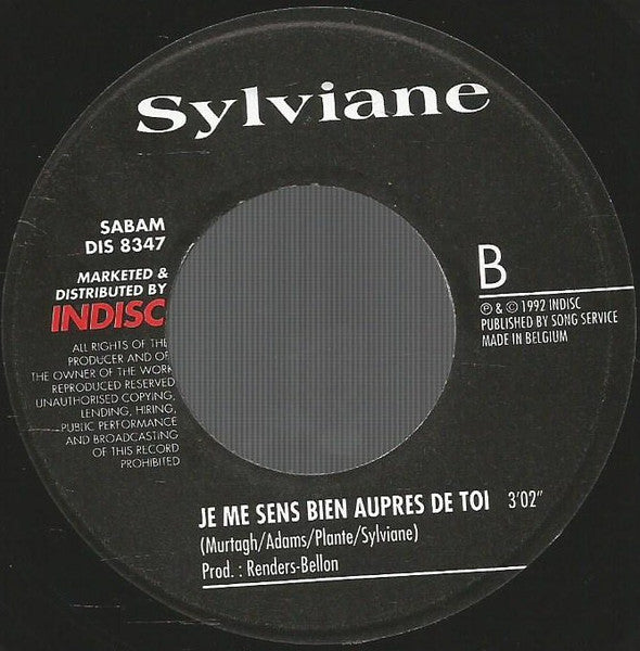 Sylviane - Ik Voel Me Goed Vinyl Singles Vinyl Very Good (VG) <br> Hoes Good Plus (G+)
