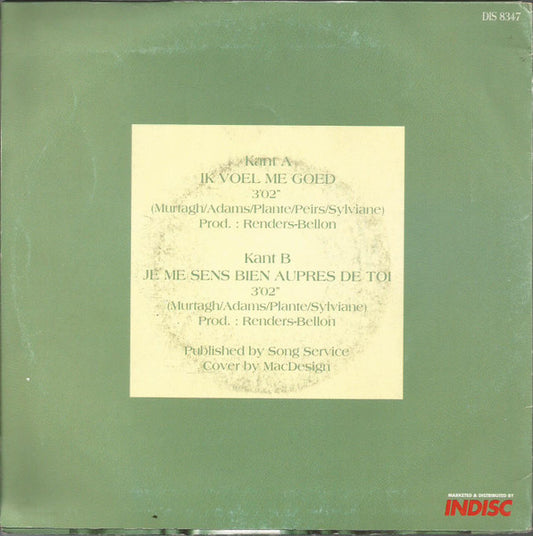 Sylviane - Ik Voel Me Goed Vinyl Singles Vinyl Zeer Goed / Hoesje Goed "VINYLSINGLES.NL"