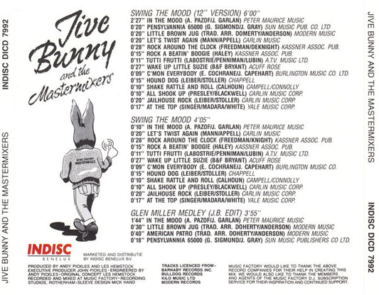 Jive Bunny And The Mastermixers - Swing The Mood (CD)