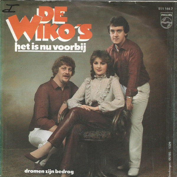 Wiko's - Het Is Nu Voorbij Vinyl Singles Vinyl Very Good (VG) <br> Hoes Good Plus (G+)