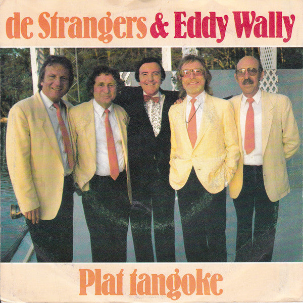 Strangers & Eddy Wally - Plat Tangoke Vinyl Singles Vinyl Very Good (VG) <br> Hoes Good Plus (G+)