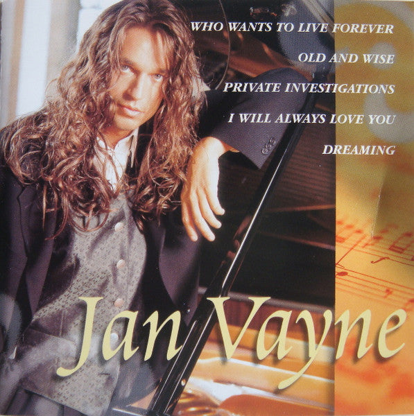 Jan Vayne - Jan Vayne (CD) Compact Disc Vinyl Very Good (VG) <br> Hoes Good Plus (G+)