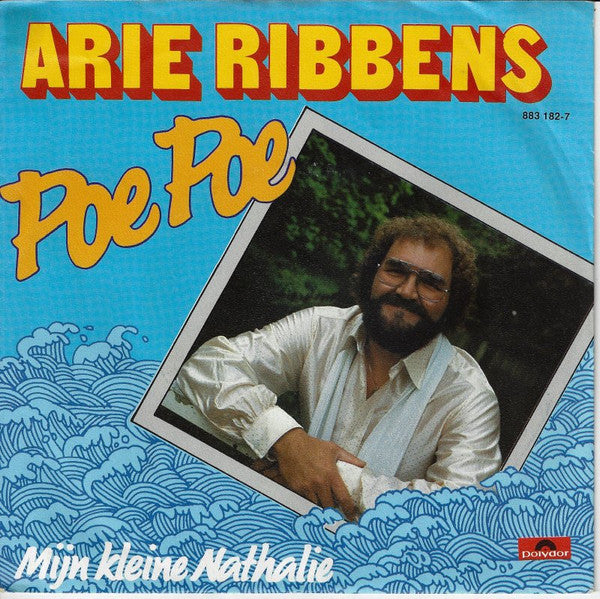 Arie Ribbens - Poe Poe Vinyl Singles Vinyl Very Good (VG) <br> Hoes Good Plus (G+)
