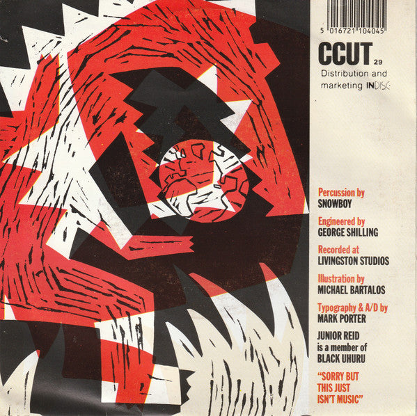 Coldcut Featuring Junior Reid And Ahead Of Our Time Orchestra - Stop This Crazy Thing Vinyl Singles Vinyl Very Good (VG) <br> Hoes Good Plus (G+)