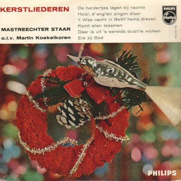 Mastreechter Staar - Kerstliederen Vinyl Singles EP Vinyl Very Good (VG) <br> Hoes Good Plus (G+)