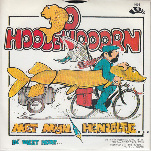 Jo Hoogendoorn - Met Mijn Hengeltje Vinyl Singles Vinyl Very Good (VG) <br> Hoes Good Plus (G+)