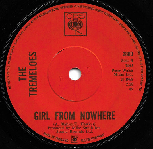 Tremeloes - Helule Helule Vinyl Singles Media VG+ / Sleeve Generic