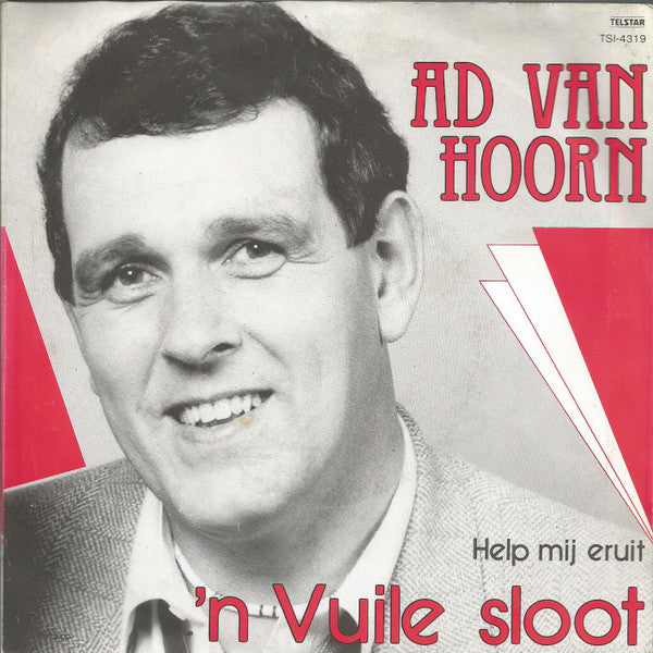 Ad Van Hoorn - n Vuile Sloot Vinyl Singles Vinyl Very Good (VG) <br> Hoes Good Plus (G+)