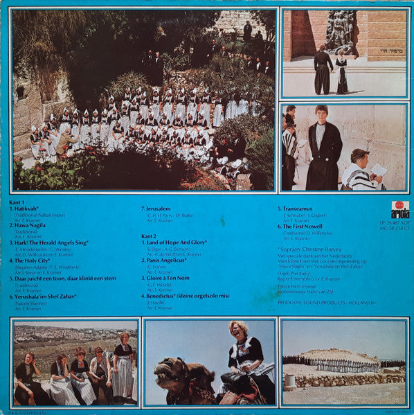 Volendams Opera Koor - Volendam In Israël (LP) Vinyl LP Vinyl Very Good (VG) <br> Hoes Good Plus (G+)