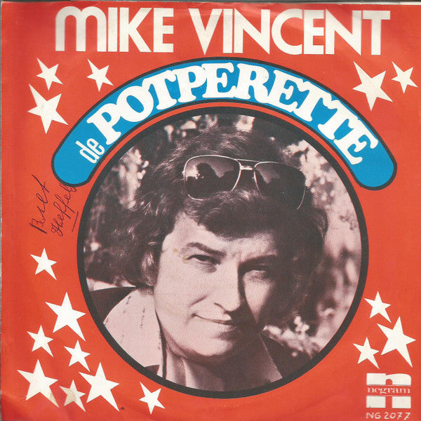 Mike Vincent - Spijker In M'n Kop Vinyl Singles Vinyl Very Good (VG) <br> Hoes Good Plus (G+)