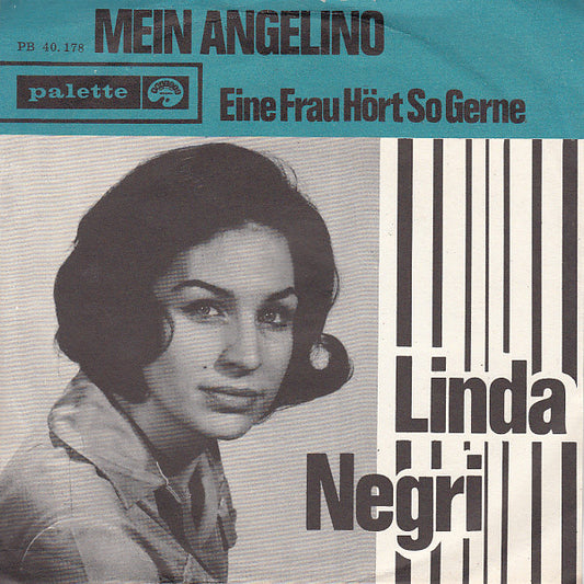 Linda Negri - Mein Angelino 19642 Vinyl Singles Zeer Goede Staat