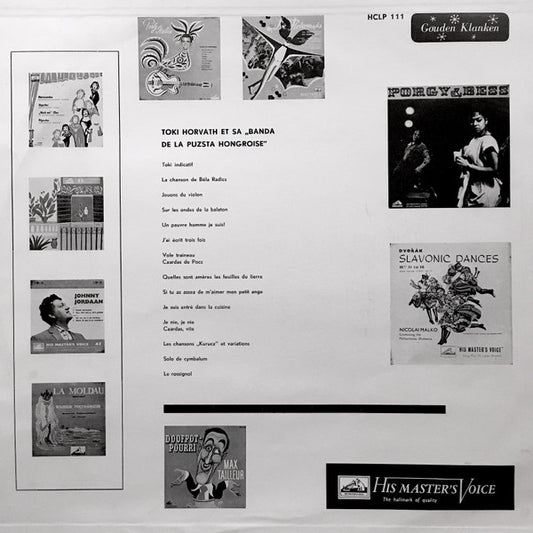 Toki Horvath Et Sa Banda De La Puzsta Hongroise - Sa Banda De La Puzsta Hongroise (LP) Vinyl LP Vinyl Zeer Goed / Hoesje Goed "VINYLSINGLES.NL"