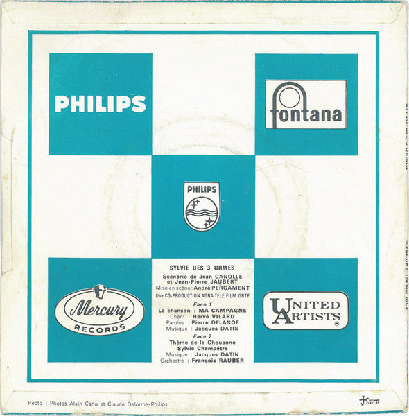 Hervé Vilard - Sylvie Des * Ormes Vinyl Singles Vinyl Very Good (VG) <br> Hoes Good Plus (G+)