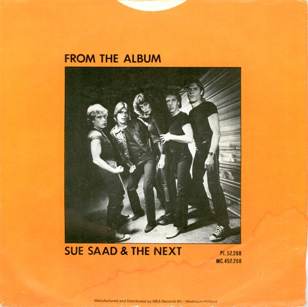 Sue Saad And The Next - Gimme Love Vinyl Singles Vinyl Very Good (VG) <br> Hoes Good Plus (G+)