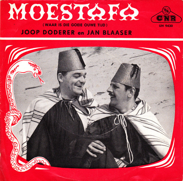 Joop Doderer En Jan Blaaser - Moestafa Vinyl Singles B-Keus (B)