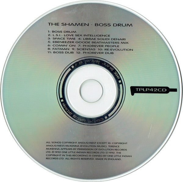 Shamen - Boss Drum (CD) Compact Disc Goede Staat