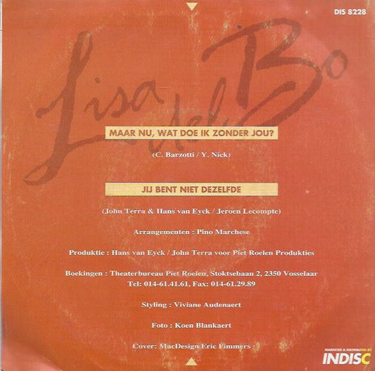 Lisa Del Bo - Maar Nu, Wat Doe Ik Zonder Jou