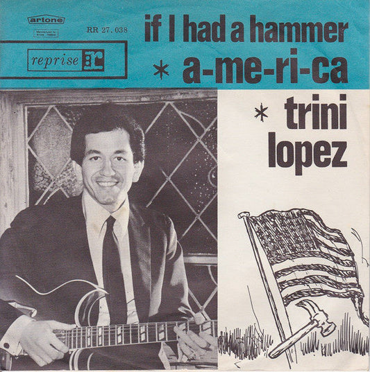 Trini Lopez - A-me-ri-ca 34199 Vinyl Singles VINYLSINGLES.NL
