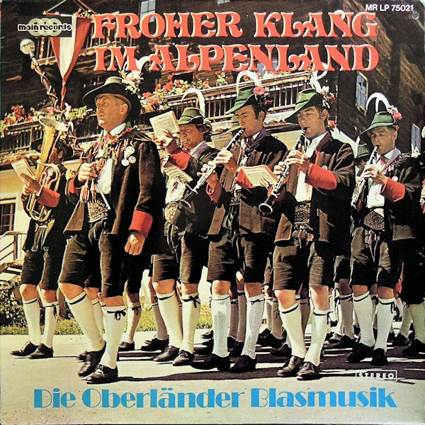 Oberländer Blasmusik - Froher Klang Im Alpenland (LP) Vinyl LP