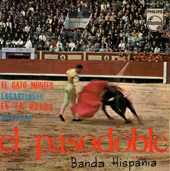 Banda Hispania - El Pasodoble Vinyl Singles Vinyl Very Good (VG) <br> Hoes Good Plus (G+)