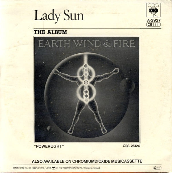 Earth, Wind & Fire - Fall In Love With Me Vinyl Singles Vinyl Very Good (VG) <br> Hoes Good Plus (G+)