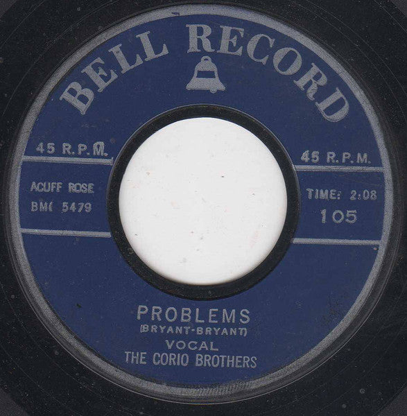 Corio Brothers / Danny Lanham - Problems Vinyl Singles