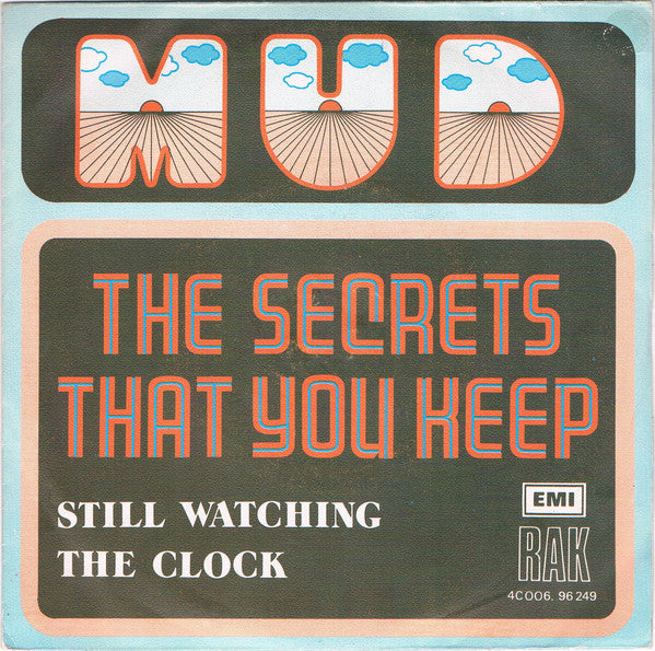 Mud - The Secrets That You Keep Vinyl Singles Vinyl Very Good (VG) <br> Hoes Good Plus (G+)