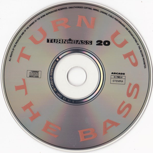 Various - Turn Up The Bass ** (CD) Compact Disc Goede Staat