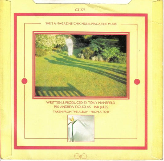 New Musik - Sanctuary Vinyl Singles Vinyl Zeer Goed / Hoesje Goed "VINYLSINGLES.NL"