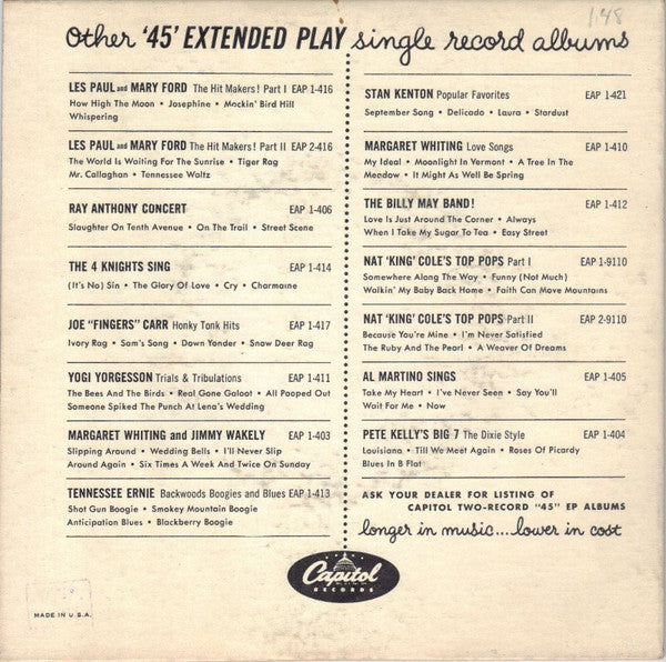 Ben Light - Piano Hits Vinyl Singles EP Vinyl Very Good (VG) <br> Hoes Good Plus (G+)