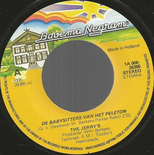 Jerry's - De Babysitters Van Het Peleton (B-Keus) Vinyl Singles