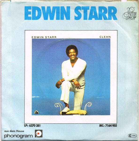 Edwin Starr - H.A.P.P.Y. Radio Vinyl Singles Vinyl Very Good (VG) <br> Hoes Good Plus (G+)
