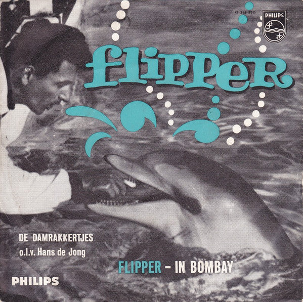 Damrakkertjes - Flipper Vinyl Singles Vinyl Very Good (VG) <br> Hoes Good Plus (G+)
