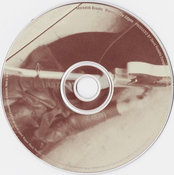 Meredith Brooks - Blurring The Edges (CD) Compact Disc Goede Staat