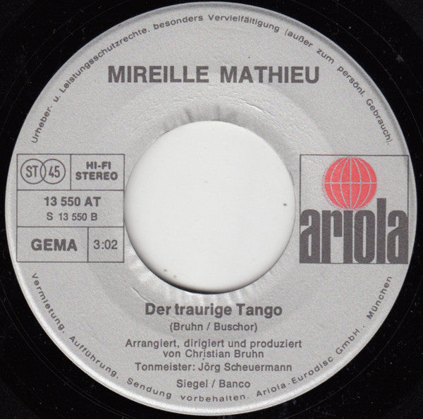 Mireille Mathieu - Und Der Wind Wird Ewig Singen
