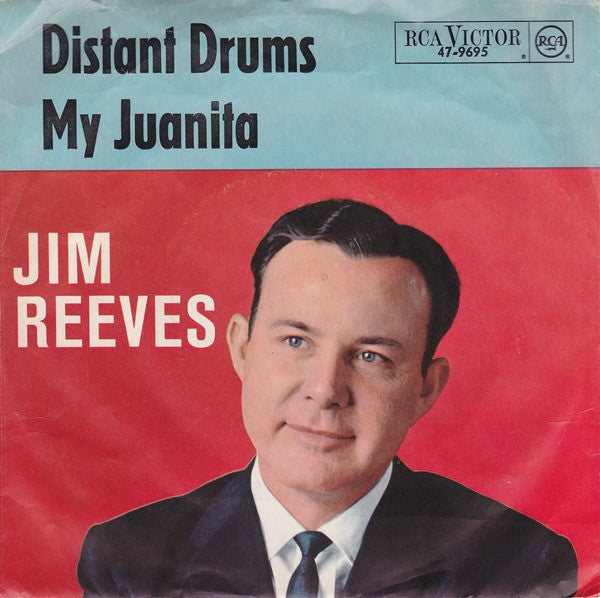 Jim Reeves - Distant Drums 42818 Vinyl Singles Vinyl Very Good (VG) <br> Hoes Good Plus (G+)