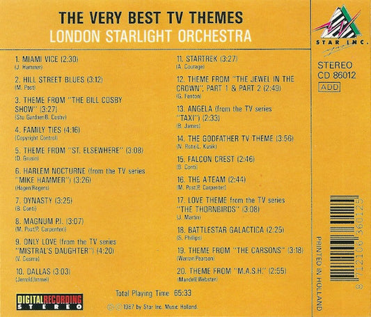 London Starlight Orchestra - The Very Best TV Themes (CD)