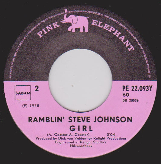 Ramblin' Steve Johnson - Ma Cherie