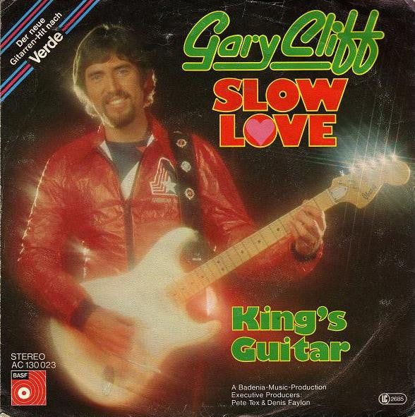 Gary Cliff - Slow Love Vinyl Singles Vinyl Very Good (VG) <br> Hoes Good Plus (G+)