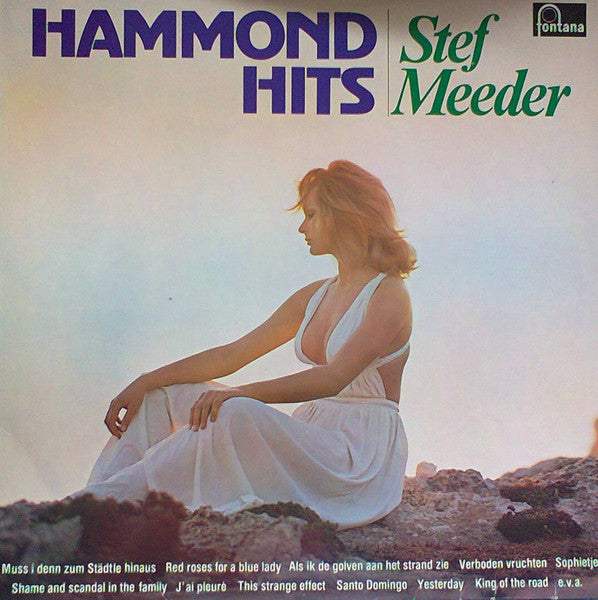 Stef Meeder - Hammond Hits (LP) Vinyl LP Vinyl Very Good (VG) <br> Hoes Good Plus (G+)