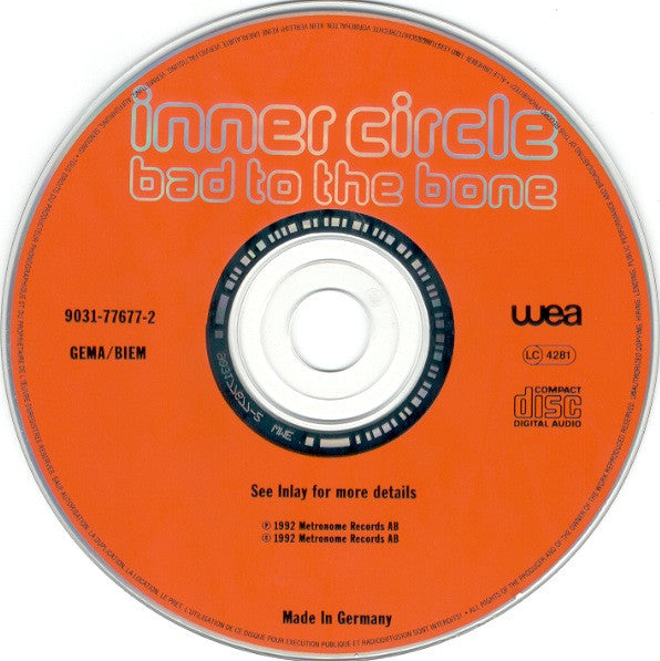 Inner Circle - Bad To The Bone (CD) Compact Disc Goede Staat