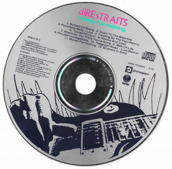 Dire Straits - Money For Nothing (CD) Compact Disc Goede Staat