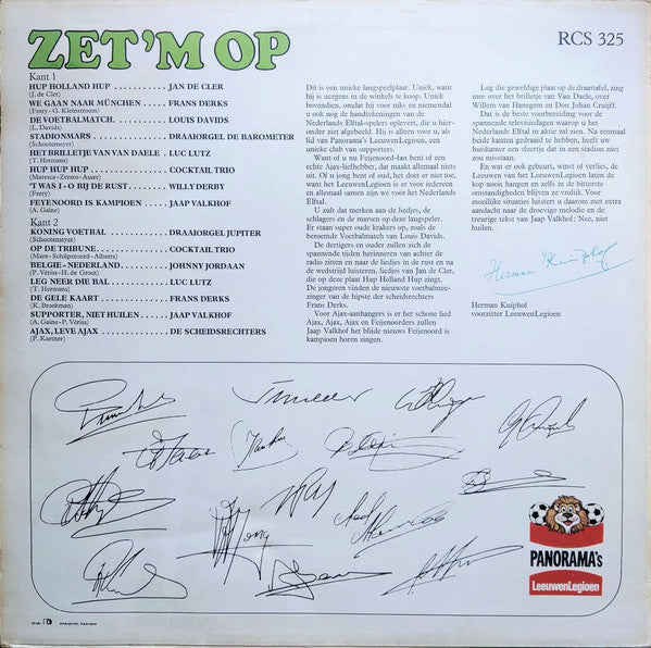 Various - Zet 'm Op (LP) Vinyl LP Vinyl Zeer Goed / Hoesje Goed "VINYLSINGLES.NL"