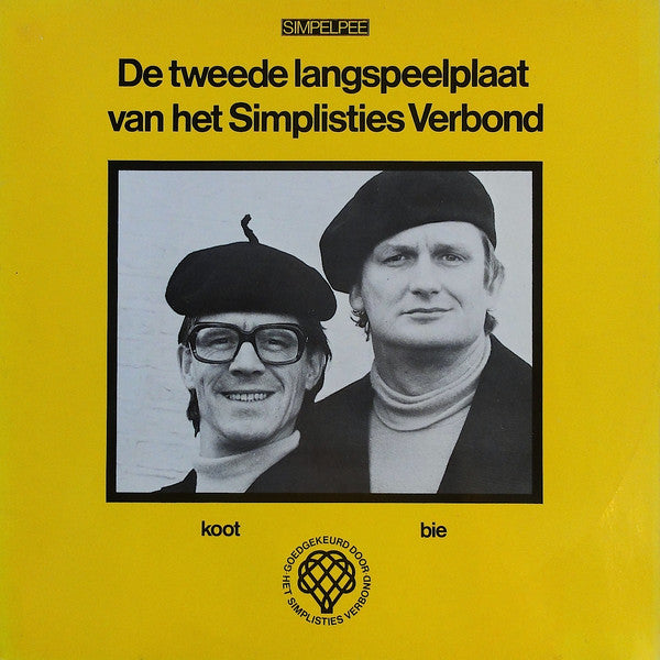 Het Simplisties Verbond - De Tweede Langspee(LP)laat Van Het Simplisties Verbond (LP) Vinyl LP Vinyl Very Good (VG) <br> Hoes Good Plus (G+)