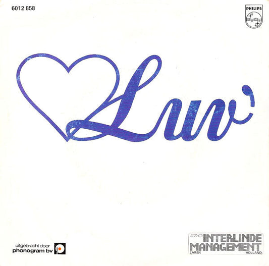 Luv' - Trojan Horse 44167 Vinyl Singles Vinyl Zeer Goed / Hoesje Goed "VINYLSINGLES.NL"